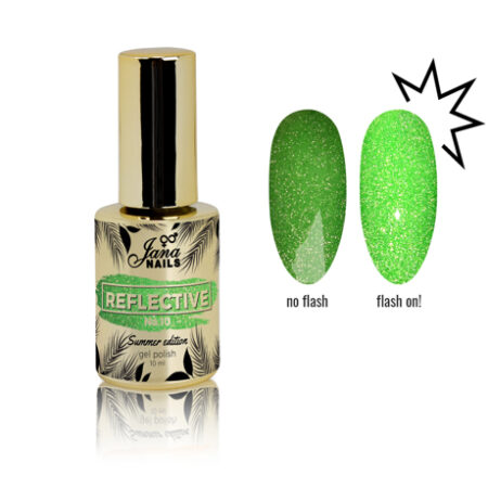 REFLECTIVE GEL POLISH NO 10 - 10 ML /SUMMER EDITION /
