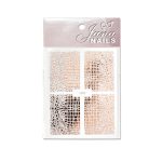 NAIL STICKERS -ANIMAL PRINT No1 rose gold