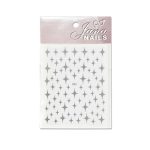 NAIL STICKERS STARS - SILVER