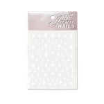 NAIL STICKERS STARS - WHITE