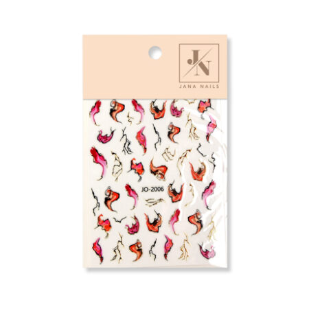 Nail stickers Abstract 03 flexy stikeri