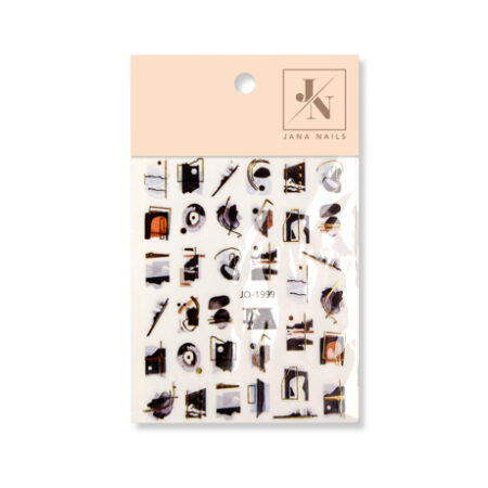Nail stickers Abstract 04 flexy stikeri