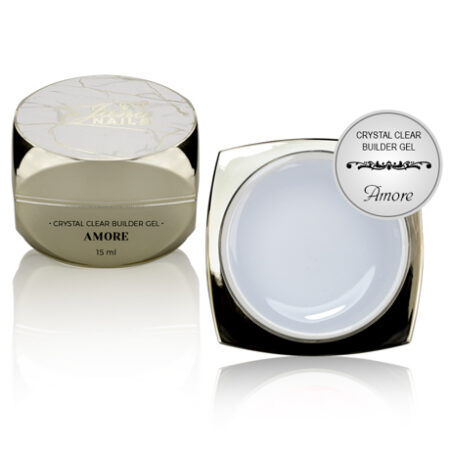 Amore crystal clear builder gel - 15 ml