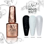 VELVET HOLO MATT TOP COAT - 5 ML