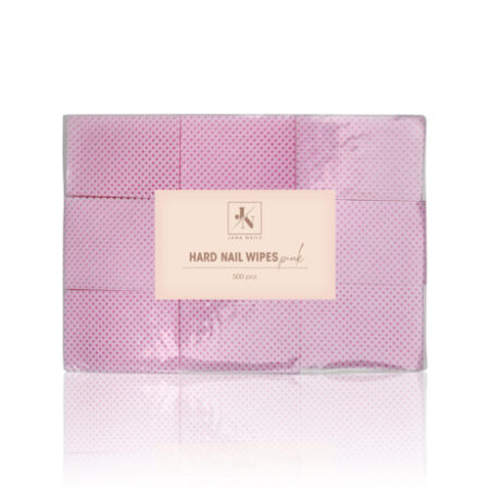 Hard nail wipes pink - 500kom