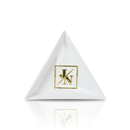 Mini triangle tray JN white