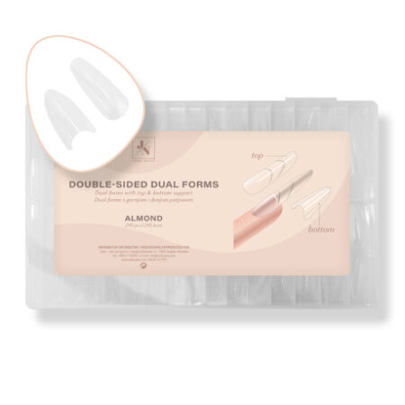 Double Sided Dual Forms Almond 240 pcs