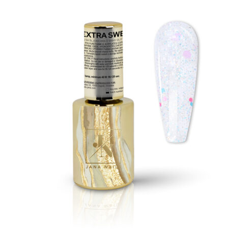 Extra Sweet glossy shimmer top coat - 10 ml